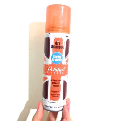 Polished London 'Blightly Brunette' Dry Shampoo. Love this stuff and it's so affordable!